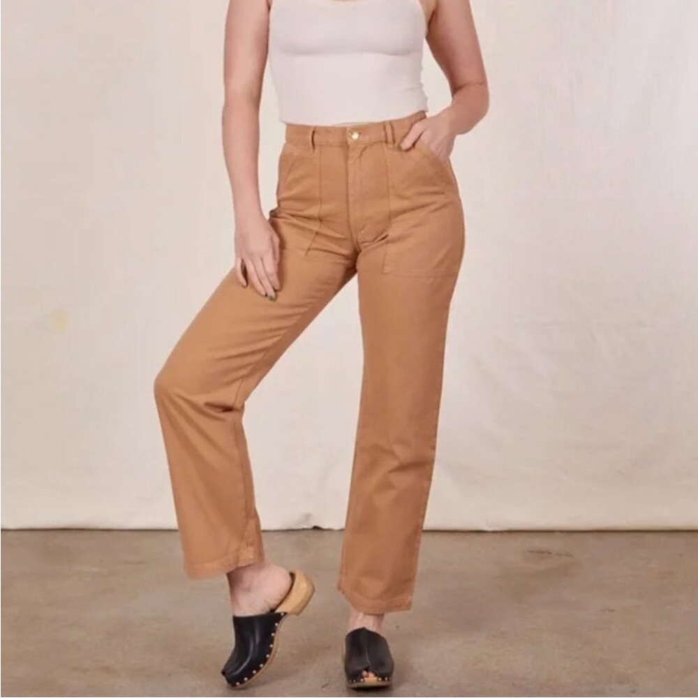 Big Bud Press works pants in khaki